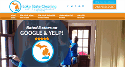 Desktop Screenshot of lakestatecleaning.com